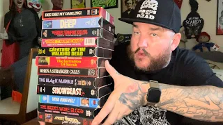 VHS Haul From The Texas Frightmare Weekend 2023