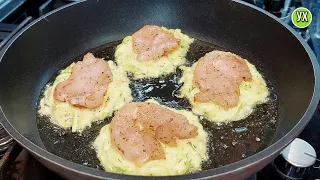 Masterpiece from Zucchini! I show you how to cook pancakes to make you want more!