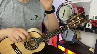 6 MÚSICAS EM MI MAIOR PRA VOCÊ TOCAR NA SEQUÊNCIA - AULA DE CAVAQUINHO E BANJO COM LÉO SOARES