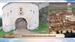 Cetatea Râşnov - una dintre cele mai impresionante şi bine conservate cetăţi din Transilvania