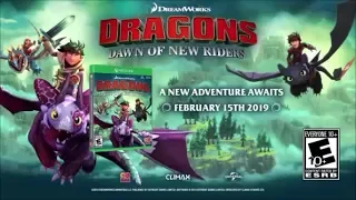 DREAMWORKS DRAGONS DAWN OF NEW RIDERS - XBOX ONE - TRAILER TEASER