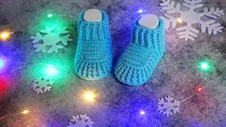 ЛУЧШИЙ МК | Вяжем ПИНЕТКИ КРЮЧКОМ | Crochet Baby Booties