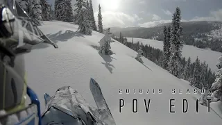 4K POV Edit - Phil Yribar 18/19 Snowmobile Season - McCall Idaho