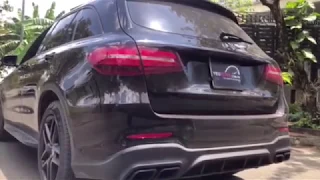 Mercedes Benz GLC300 SUV w/ ARMYTRIX Variable Valve Controlled Exhaust Sound