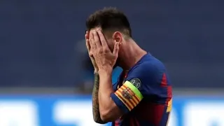 Bayern players +Messi Reactions after Barcelona humiliation at Portugal