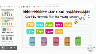 Skip Counting Grade 2 (2.NBT.2) Digital Activiy