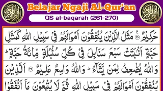 Ngaji Qur'an Surat Al-Baqarah Ayat  261-270