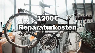 1200€ Reparaturkosten! 🤯 Wie viel ist das Bike wert? Fahrradwerkstatt RMS BIKES Frankfurt