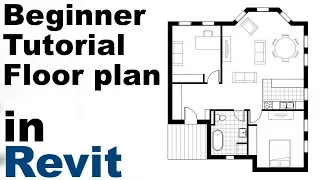 Revit Beginner Tutorial - Floor plan (part 1)