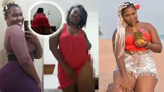 Abena Korkor finally reveals why she posted her n@k3d pictures online [eeeii]