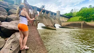 They Went ABSOLUTELY CRAZY at the GIANT SPILLWAY and the SLAB QUEEN Smoked Them!!!! (INSANE)