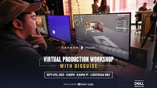 Virtual Production Workshop with Disguise