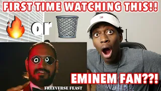 He's an Eminem Fan!!! EMIWAY - Freeverse Feast (Daawat) [REACTION)