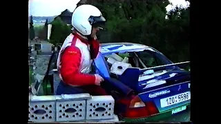 Havárie Pavla Červenky na Rally Příbram 2002. Pavel Cervenka crash