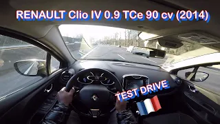 RENAULT Clio IV 0.9 TCe 90 cv (2014) - POV Test Drive