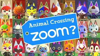 All 23 Cat Villagers Singing K.K. Metal in Animal Crossing: New Horizons - ACNH Zoom ?