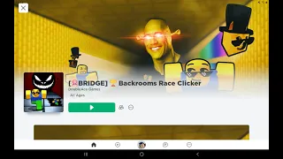 Roblox Backrooms Race Clicker.