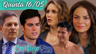 Contigo Sim - QUINTA-FEIRA 16/05/24 - Capítulo 19 Completo