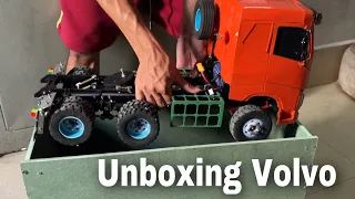 RC Model Volvo - Unboxing Volvo FH16 RC Trucks Scale 1/12  And Test
