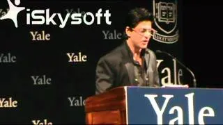 Shahrukh Joking Around @ Yale