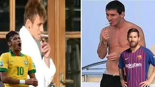 FAMOUS FOOTBALLER SMOKING ft. Neymar Jr., Messi, Pogba...