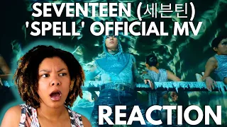 YOU'RE JOKING | SEVENTEEN (세븐틴) 'Spell' Official MV REACTION