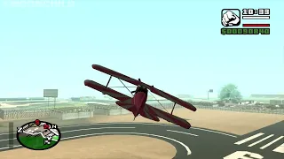 GTA San Andreas - How to get the Stuntplane from the air race Barnstorming