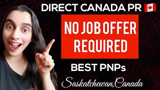 Direct Canada PR Options | SINP | Saskatchewan Canada 🇨🇦