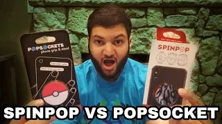 POPSOCKET VS. SPINPOP | UNBOXING + FIRST IMPRESSIONS!!