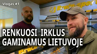 [vlog#1] VALTIMI PER DIDŽIAUSIĄ PASAULIO VANDENYNĄ - Renkuosi "Brača" irklus