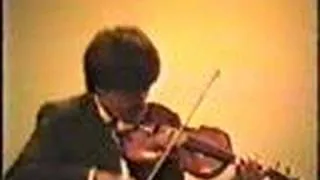 young Leonidas Kavakos plays No5 by Paganini