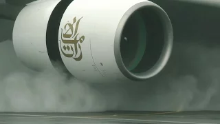 Reverse thrust - up close and personal