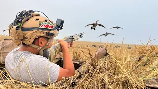 Goose Hunting Flooded Sheet Water! (CATCH CLEAN COOK)