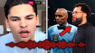 Ryan Garcia LEAKS Audio Of Bill Haney & Referee Discussing To HELP Devin Haney In The Ring