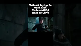 MrBeast Trying To Hold Back MrBeast6000 Next To Chris Venom Meme #mrbeast6000