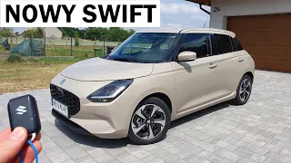 2024 Suzuki SWIFT - nowy król segmentu B Test PL muzyk jeździ