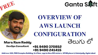 Overview of launch Configuration | Best DevOps training in KPHB Hyderabad | @GantasoftInnovations