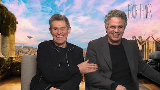 Willem Dafoe and Mark Ruffalo Reveal Their Intense Physical Transformations in 'Poor Things'