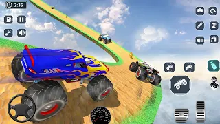 Monster Truck Stunt Racing - Extreme GT Car Mega Ramp Impossible Driver - Car Game Android GamePlay