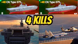 CN TYPE 075 Destroying Everyone - Modern Warships