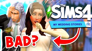 A Brutally Honest Review of The Sims 4 My Wedding Stories