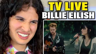 Vocal Coach Reacts to Billie Eilish - TV (Live)