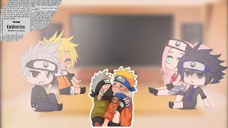 Naruto react to tik toks(Kakanaru) different AU:³ by Nozomu_chan