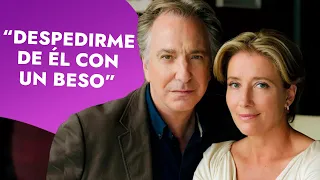 Cómo Alan Rickman se casó con su primera novia