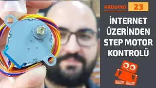 İnternet Üzerinden Step Motor Kontrolü