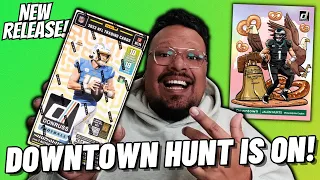 DOWNTOWN HUNT IS ON! OPENING UP A 2023 PANINI DONRUSS FOOTBALL HOBBY BOX!