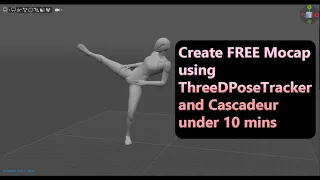 Make FREE Mocap Animation for Unreal Engine 5 with TDPT, Blender, and Cascadeur in ~10 Minutes