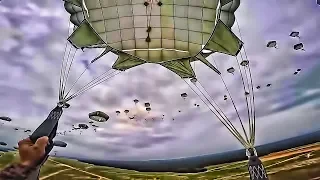 82nd Airborne Paratrooper Jump • 1st Person Point-Of-View