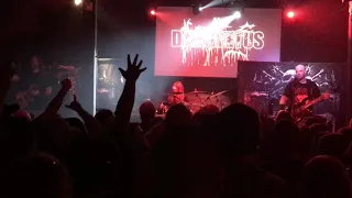 Dying Fetus Grotesque Impalement Live 12-1-17 Diamond Pub Concert Hall Louisville KY