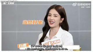 (Eng Sub) 230412 Bai Lu Mentioned Only For Love In Her Interview With Sohu Fox Factory